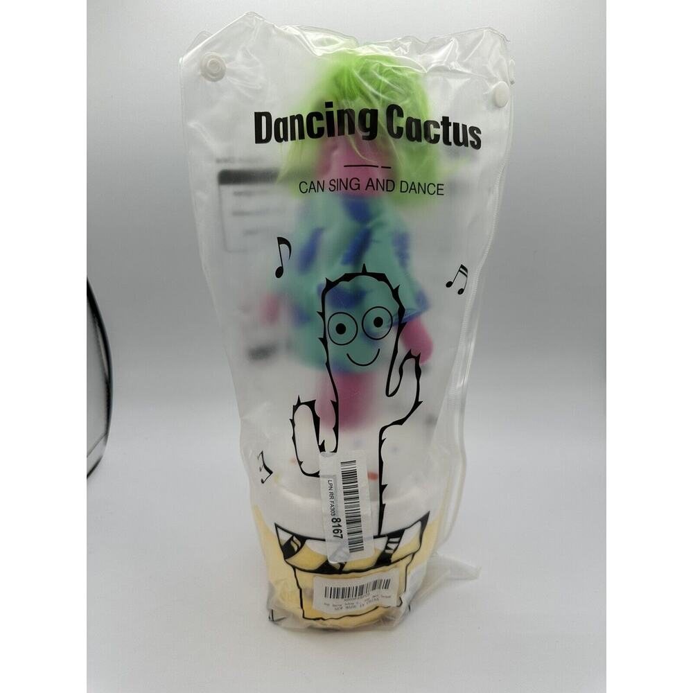 Dancing Cactus Animated Cactus Musical Plush Toy Can Sing and Dance - Picture 2 of 8